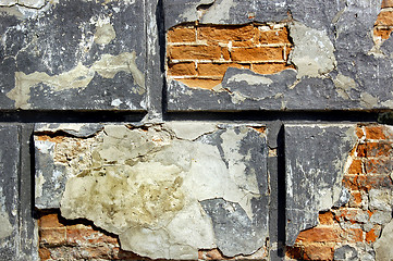 Image showing Old bricks wall texture