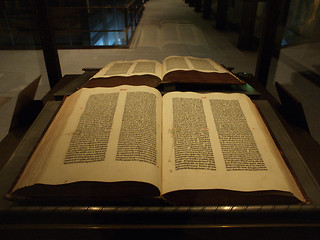 Image showing Gutenberg Bible