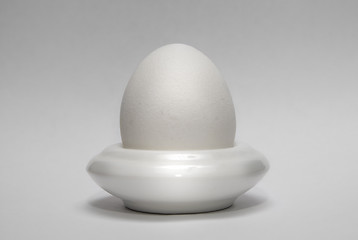 Image showing egg in the eggcup horizontal