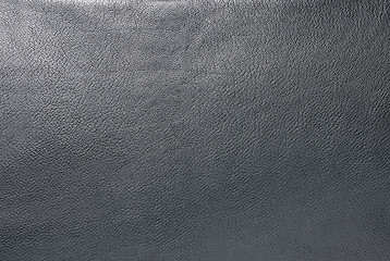 Image showing black leather texture