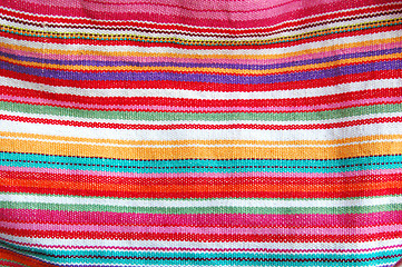 Image showing color stripped cloth texture