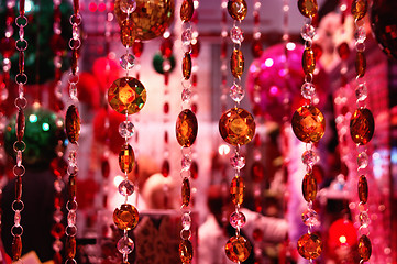 Image showing red decorations