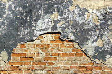 Image showing Old bricks wall texture