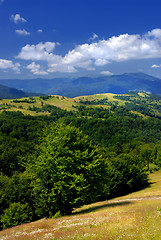 Image showing summer mountains landscape