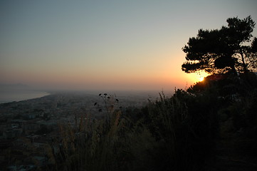 Image showing Sunset in Italy