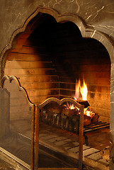 Image showing fireplace