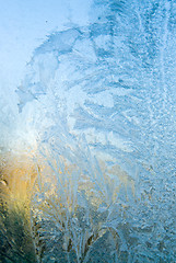 Image showing ice on a window