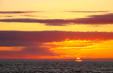 Image showing Sunset