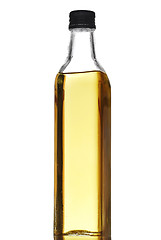 Image showing Olive oil bottle isolated on white