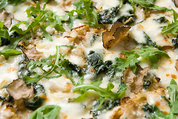 Image showing italian pizza with truffe