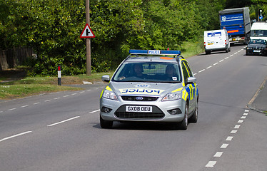 Image showing Police Patrol Car