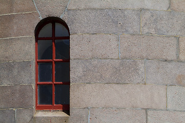 Image showing Window of Lista lighthouse, Norway