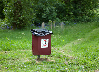 Image showing Dog Waste Bin