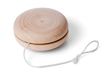 Image showing Wooden yo-yo toy