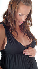 Image showing Beautiful pregnant woman