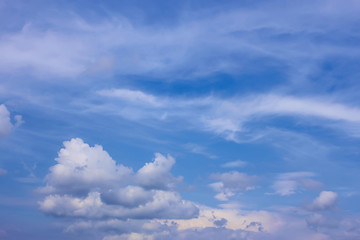 Image showing Easy white clouds