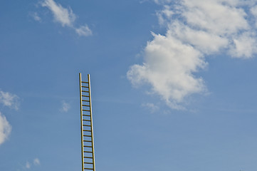 Image showing Golden ladder