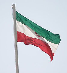 Image showing Iranian national flag