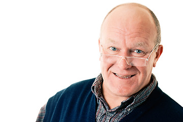 Image showing Portrait of confident man in glasses