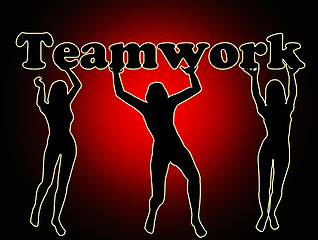 Image showing Teamwork 