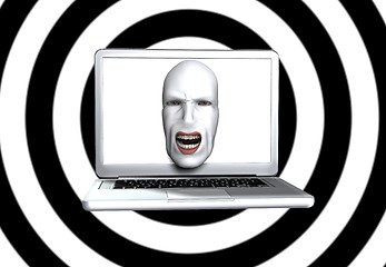 Image showing The Screaming Computer 