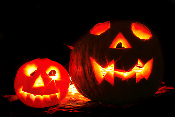 Image showing halloween pumkins