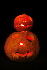 Image showing halloween pumkins