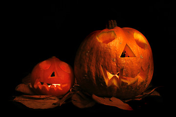 Image showing halloween pumkins