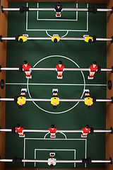 Image showing table soccer game