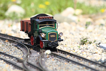 Image showing model of train