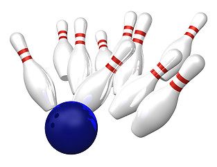 Image showing bowling