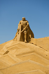 Image showing Sand sculptor