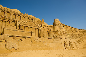 Image showing Sand sculptor