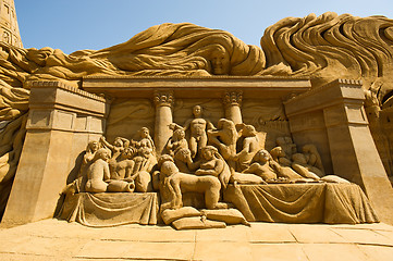 Image showing Sand sculptor