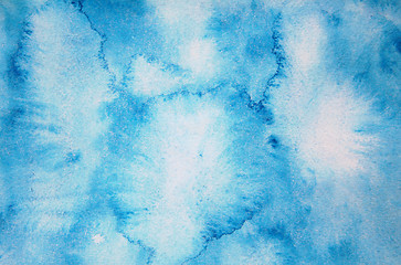 Image showing Abstract watercolor background on paper texture