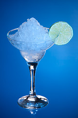Image showing Alcohol with ice