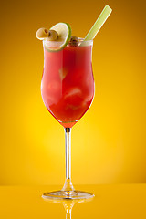 Image showing Bloody Mary cocktail