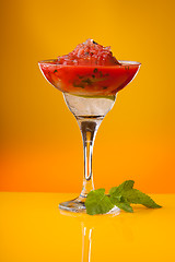 Image showing watermelon gin cocktail