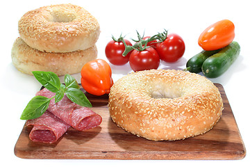 Image showing Bagel