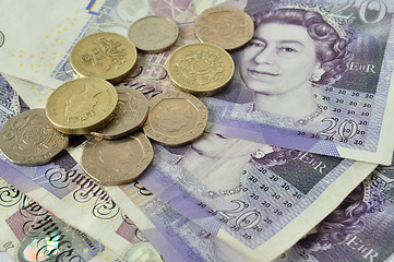 Image showing British money