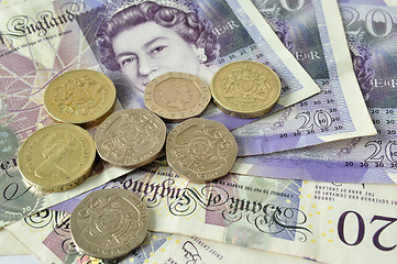 Image showing British money