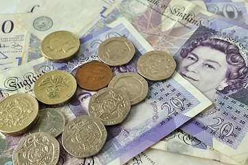 Image showing British money