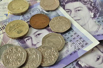 Image showing British money