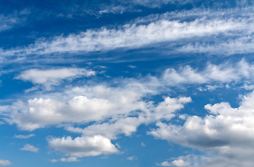 Image showing Beautiful clouds