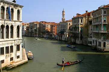Image showing Venice-grand canal