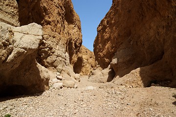 Image showing Orange desert canyon