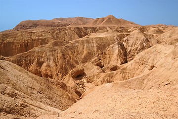 Image showing Orange desert canyon