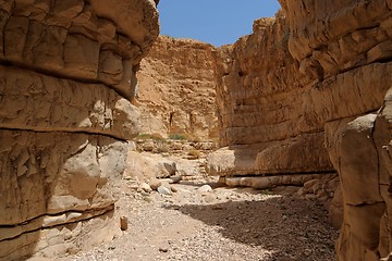 Image showing Desert canyon
