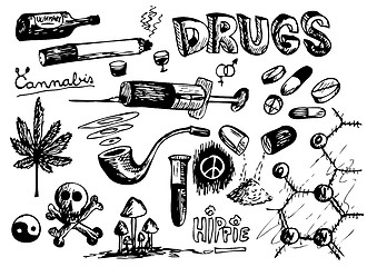 Image showing collection of drugs 