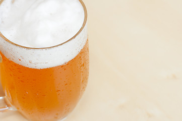 Image showing Draught Beer on the Table